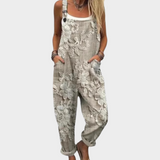 Bekväm mönstrad jumpsuit