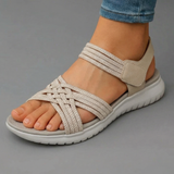 Cristina-sandaler med ortopedisk komfort