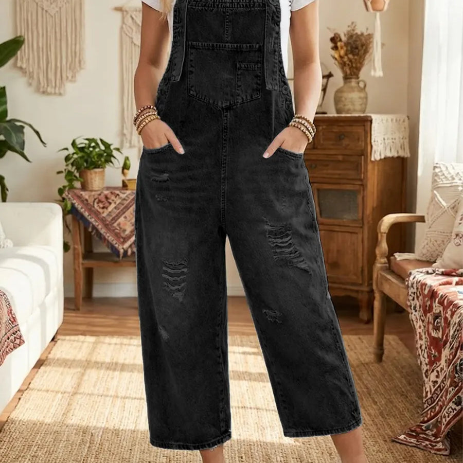 Aurevia | Jeansoverall med vintagelook