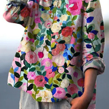 Leah | Modern linneskjorta