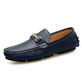 Loafers i äkta läder