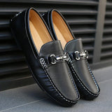 Loafers i äkta läder