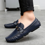 Loafers i äkta läder