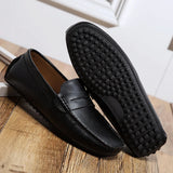 Lediga loafers i läder för sommaren