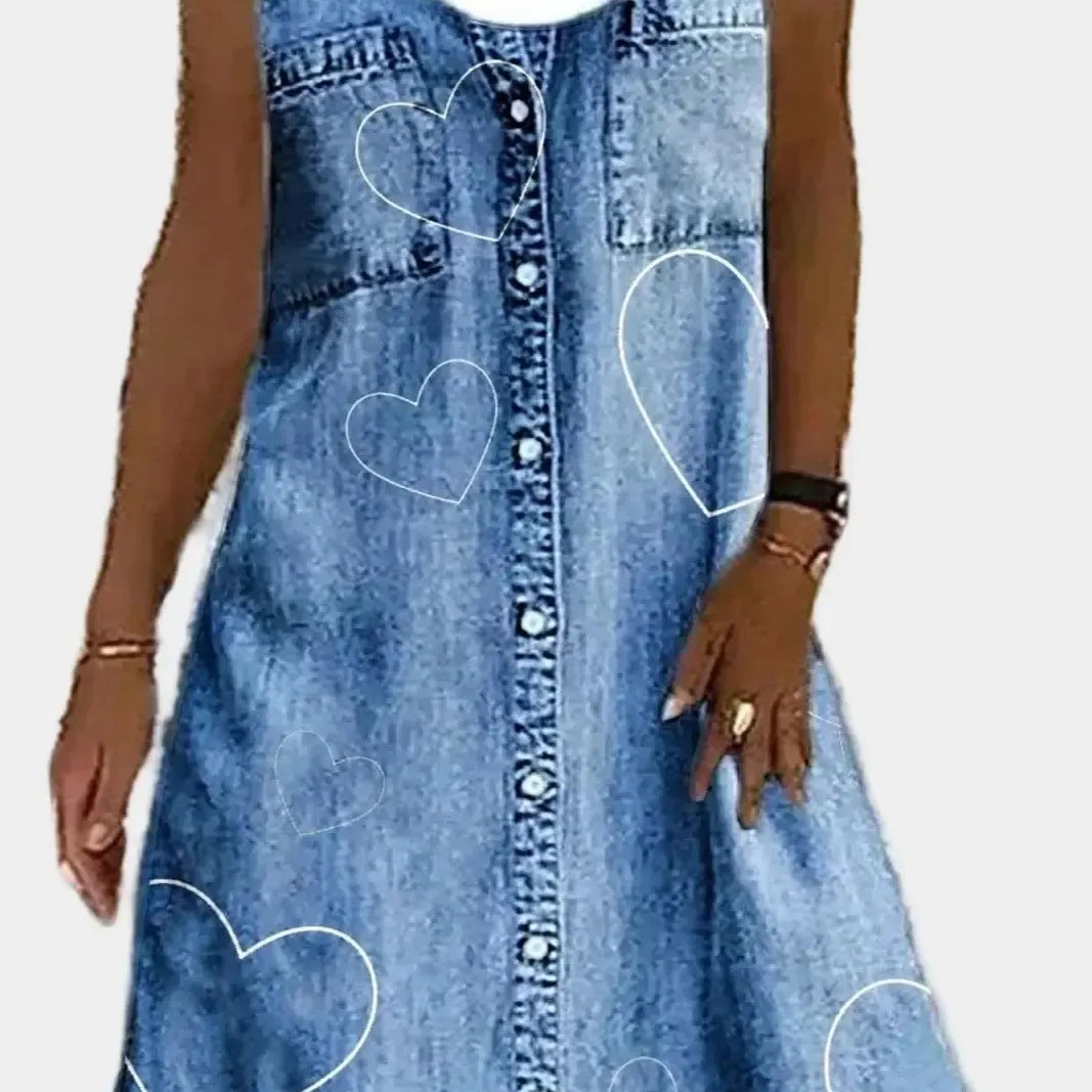 Agnes | Jeansklänning