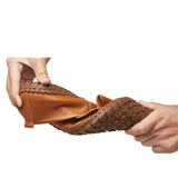 Luftiga loafers i läder