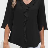 Andrea | Svart blus