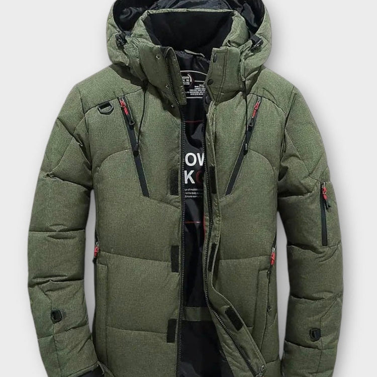 Arktis Pro™ | Solid Vinterparkas för Herr