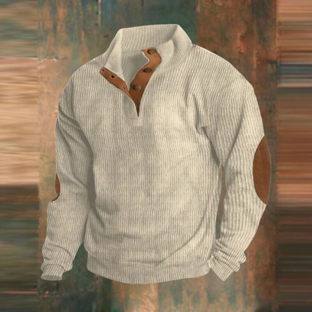 Aubin™ | Snygg ribbad sweatshirt