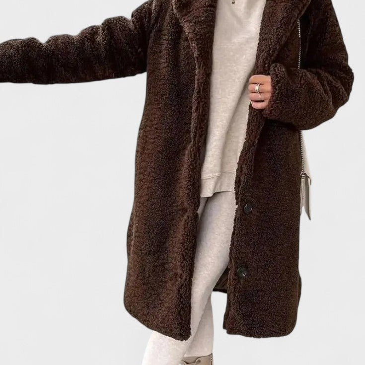 Birgitte™ | Elegant teddyjacka i lyxig design