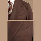 Brun gabardin