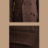 Brun gabardin