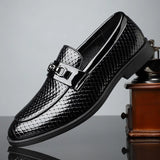 Loafers i Capri-läder