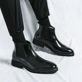 Dwight™ | Chelseaboots i fuskläder