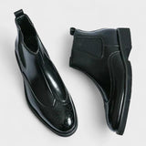Dwight™ | Chelseaboots i fuskläder