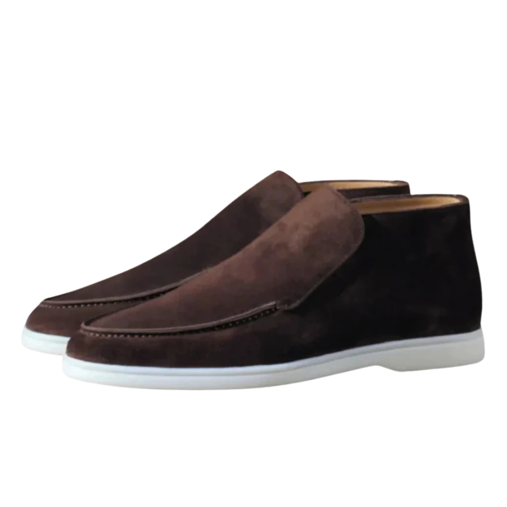 Eleganta höga loafers