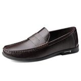 Eleganta loafers i premiumläder