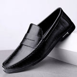Eleganta loafers i premiumläder