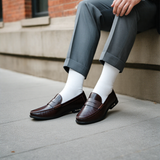 Eleganta loafers i premiumläder