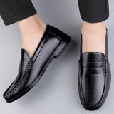 Eleganta loafers i premiumläder