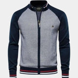 Felix™ | Cardigan i ull med dragkedja