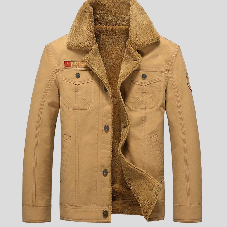 Frederik™ | Exklusiv lammskinnsjacka