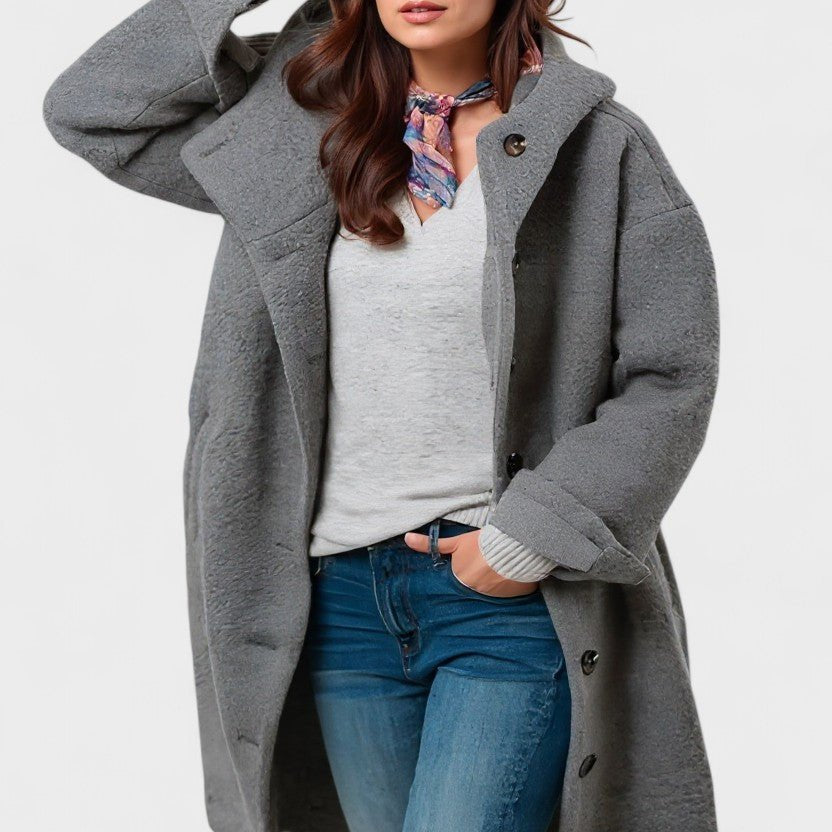 Freja™ | Mellanlång elegant jacka
