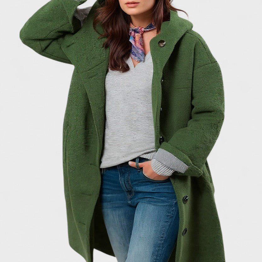 Freja™ | Mellanlång elegant jacka