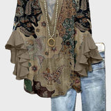 Frida | Beige blus