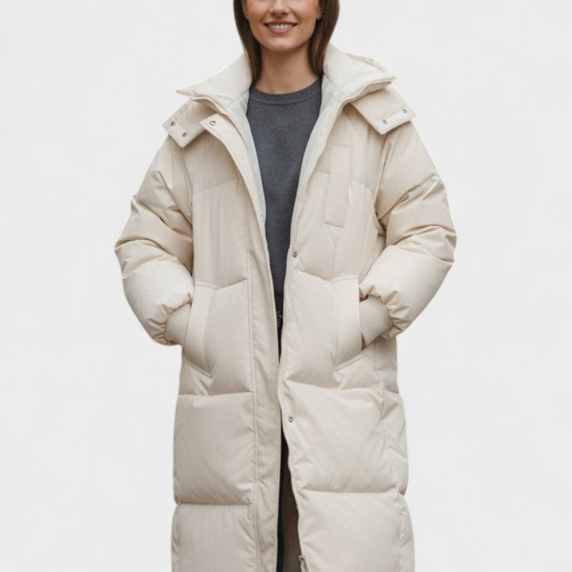 Gabriela™ | Pälsjacka med huva