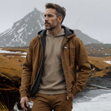 Gaspard™ | Snygg huvtröja med dragkedja