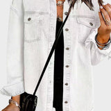 Gry | Vit jeansjacka