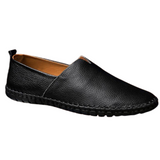 Handgjorda loafers i läder