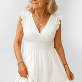Henriette | Klänning med rynkad midja