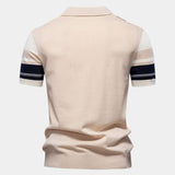 Henrik™ | Twilight Randig Pikétröja