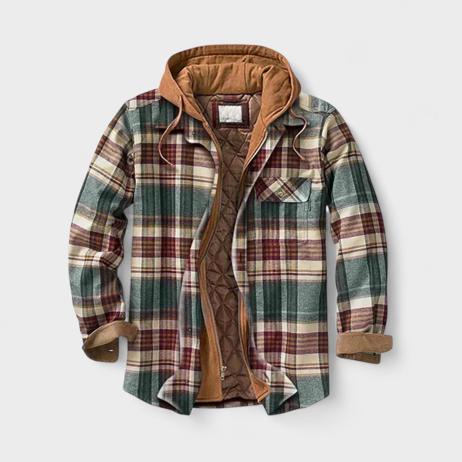 Holger™ | Kviltad patchworkjacka