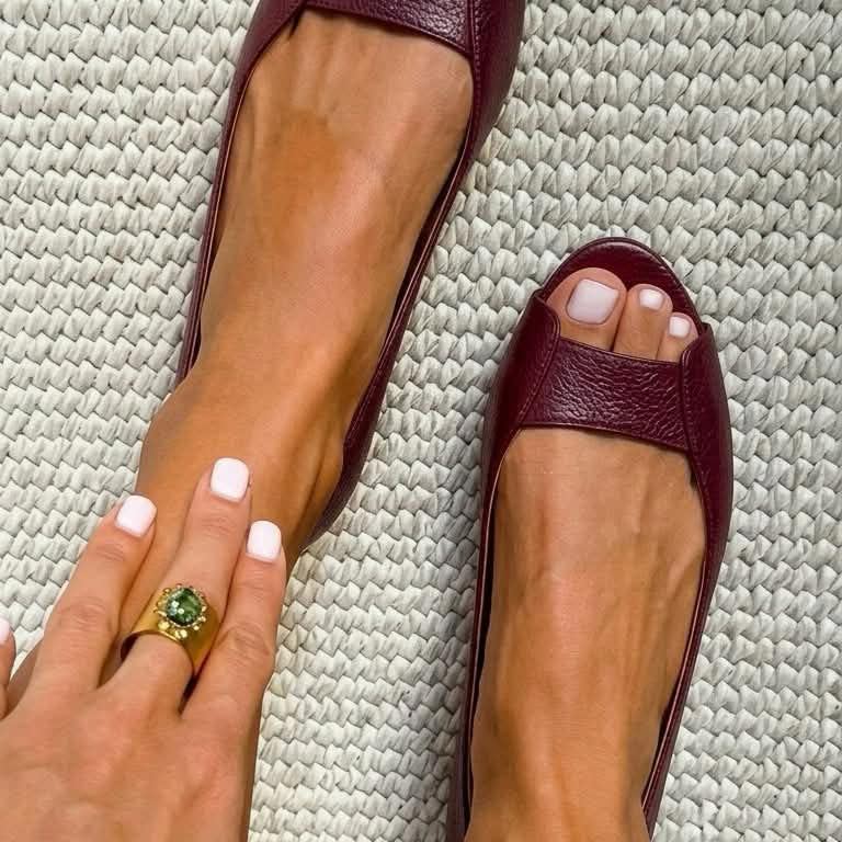 Adelina | Chic Comfort sandaler i guld