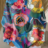 Joanna | Jumper med djärvt blommönster