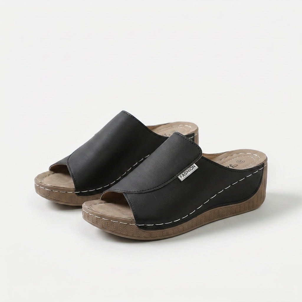 India sandal med hålfotsinlägg