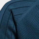 Jacquard™ | Stickad kofta med dragkedja