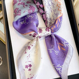 Johanne | Sidensjal Violetta