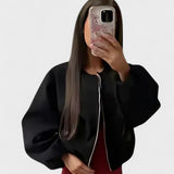 Katrine™ | Kort bomberjacka