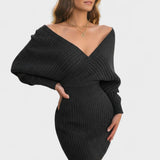 Klara™ | Elegant omlottklänning med V-ringning