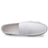 Klassiska italienska loafers i läder