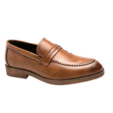 Loafers i läder