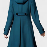 Lenka™ | Elegant kappa med huva