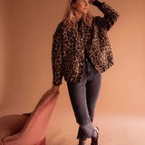 Leona | Leopard-bomberjacka