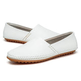 Lätta loafers i läder