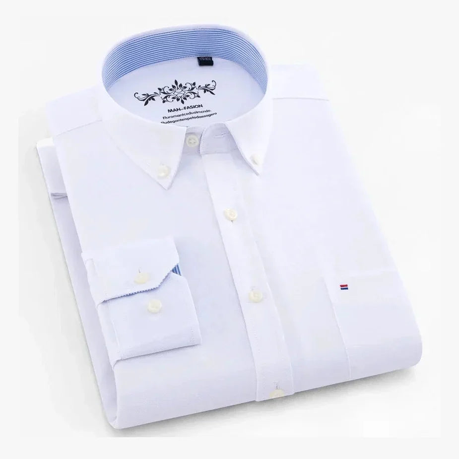 Liam™ | Elegant bomullsskjorta