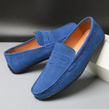 Loafers i mocka från Lorenzo